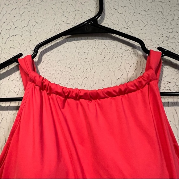 Athleta Ember Orange Kokomo Swim Dress size medium - Picture 7 of 13